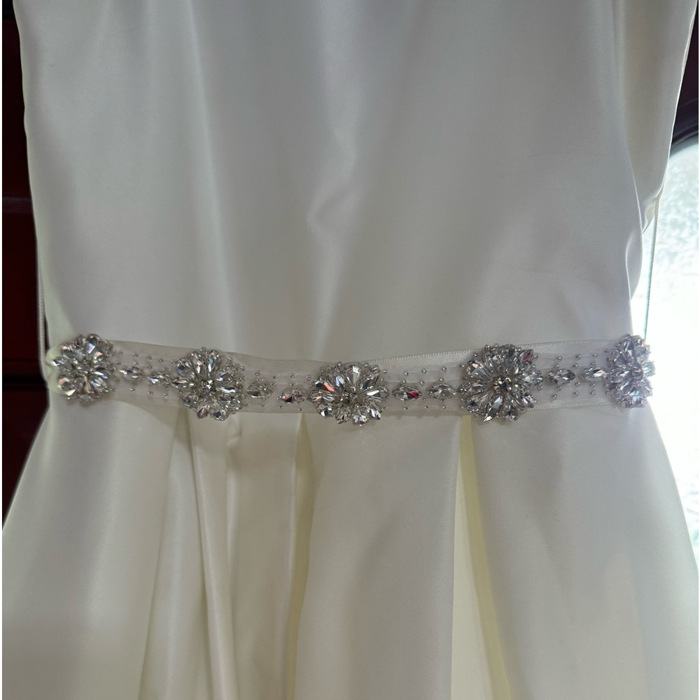 Rosebud flower girl dress